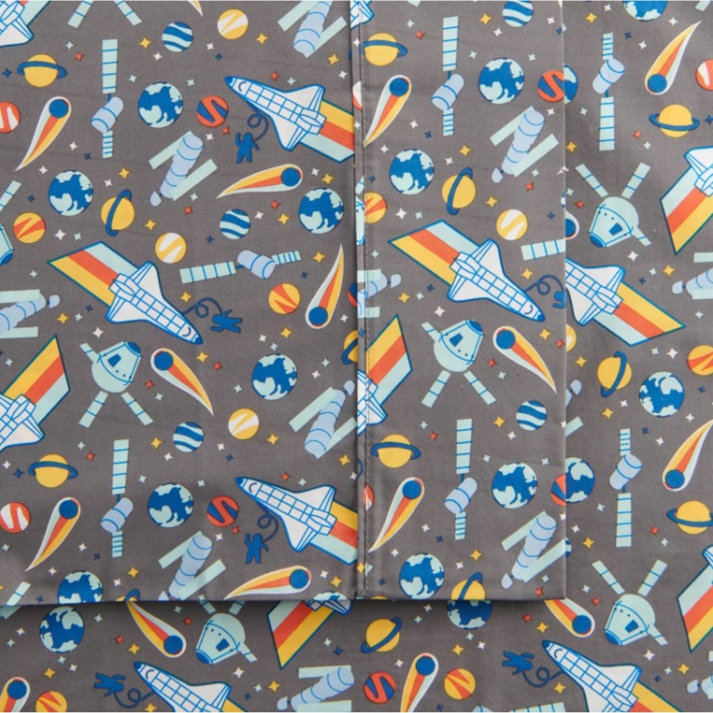 The Big One Kids Space Easy Care Sheet Set